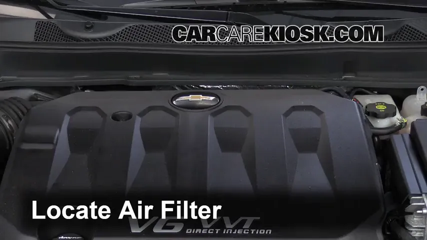 2014 Chevrolet Impala LT 3.6L V6 FlexFuel Air Filter (Engine)